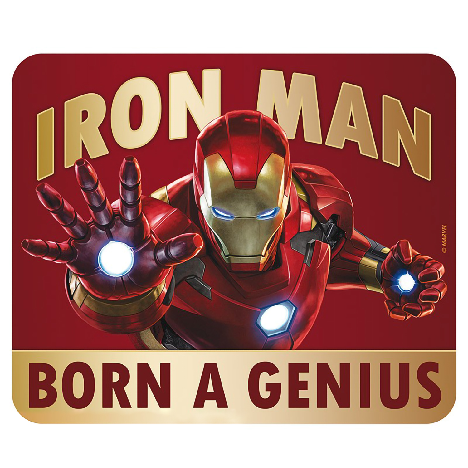 фото Коврик для мыши abystyle marvel flexible mousepad iron man born to be a genius abyacc366