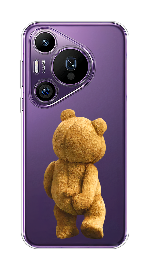 

Чехол на Huawei Pura 70 Pro/70 Pro Plus "Медвежья спина", Коричневый;прозрачный, 6124450-1