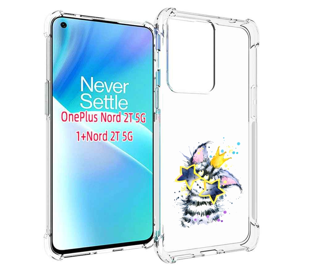 

Чехол MyPads Мартовский Нуся для OnePlus Nord 2T, Прозрачный, Tocco