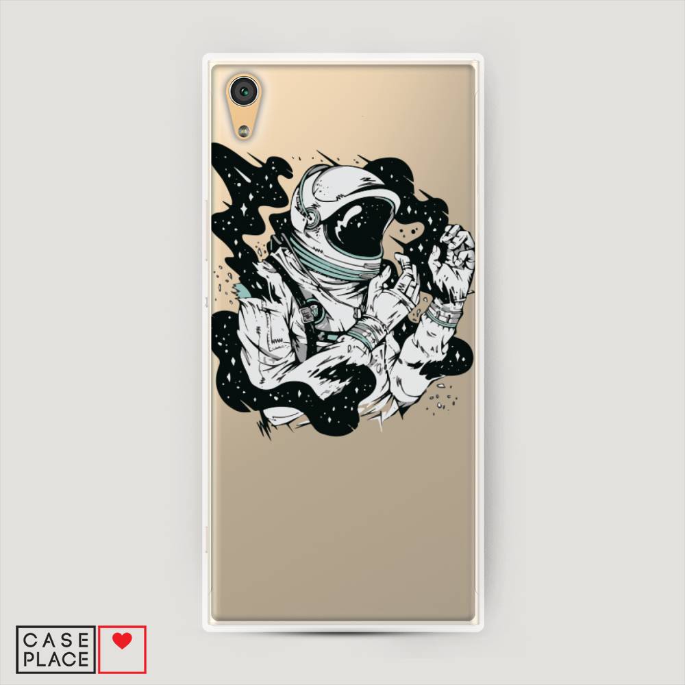 

Пластиковый чехол "Космонавт арт" на Sony Xperia XA1
