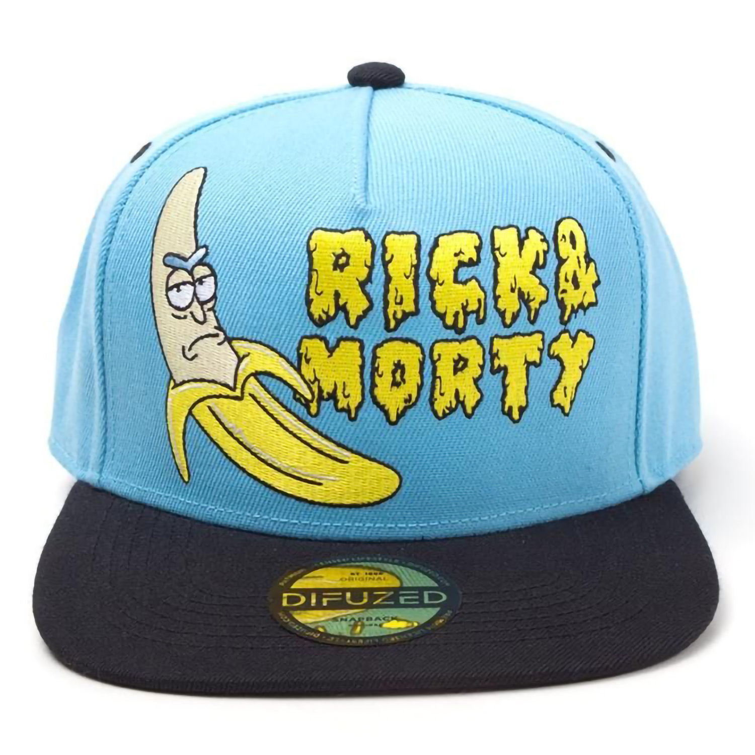 фото Бейсболка difuzed: rick and morty banana snapback cap sb405132rmt