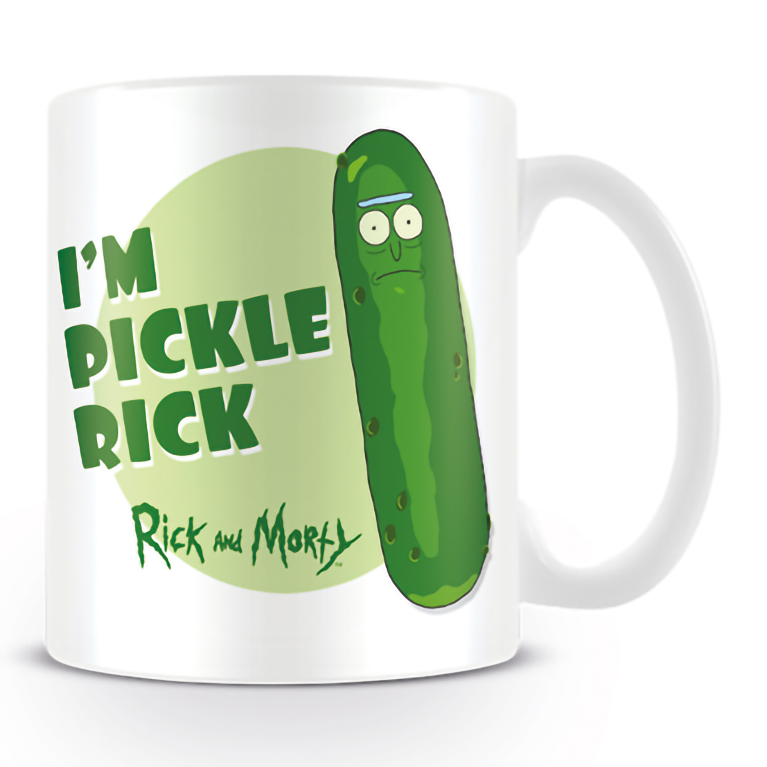 фото Кружка rick and morty (pickle rick) 315ml mg24862 pyramid