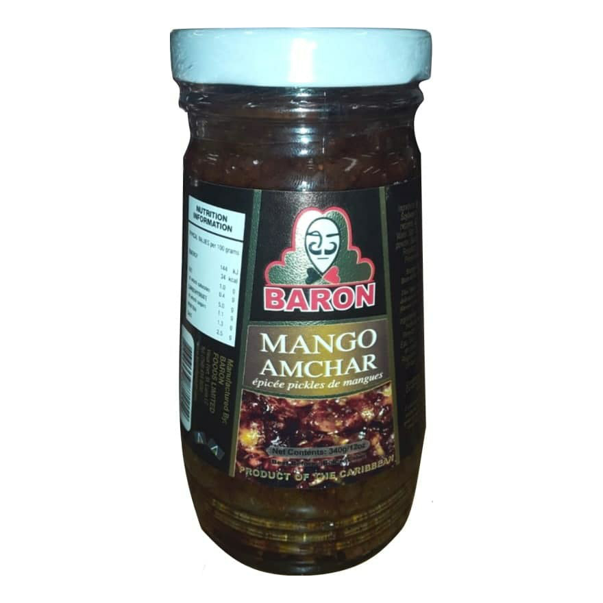 Соус Baron Mango Amchar из маринованного манго 340 г