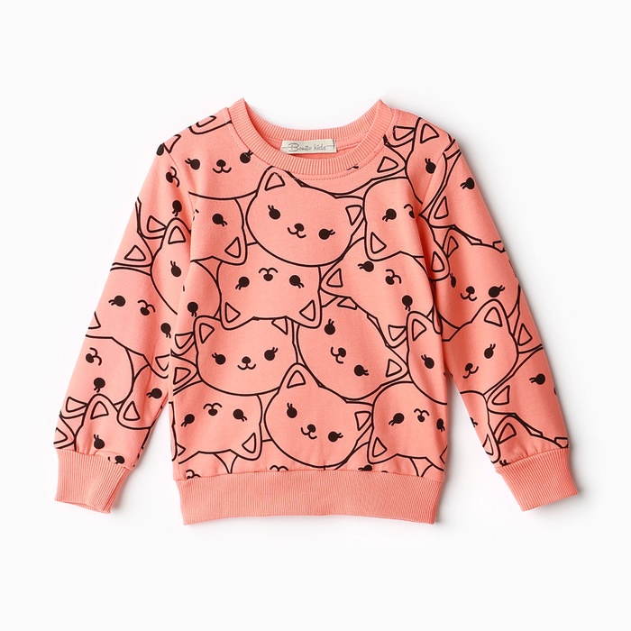 

Свитшот детский BONITO, коралловый, 104, Оранжевый