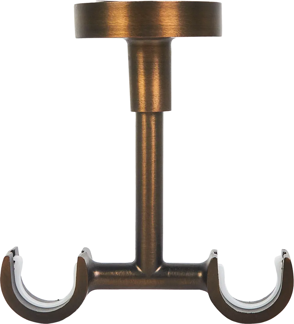 Держатель потолочный металл Inspire цвет античная медь 2 см навесной потолочный держатель для чашек mallony