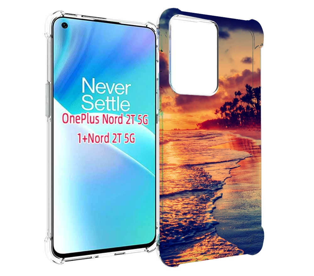 

Чехол MyPads Берег для OnePlus Nord 2T, Прозрачный, Tocco