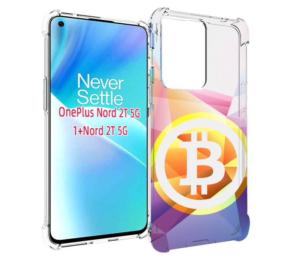 

Чехол MyPads Биткоин для OnePlus Nord 2T, Прозрачный, Tocco