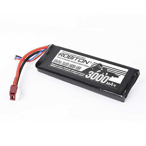 Аккумуляторная батарея ROBITON LP-STB2-3000 Lipo 7.4В 3000мАч