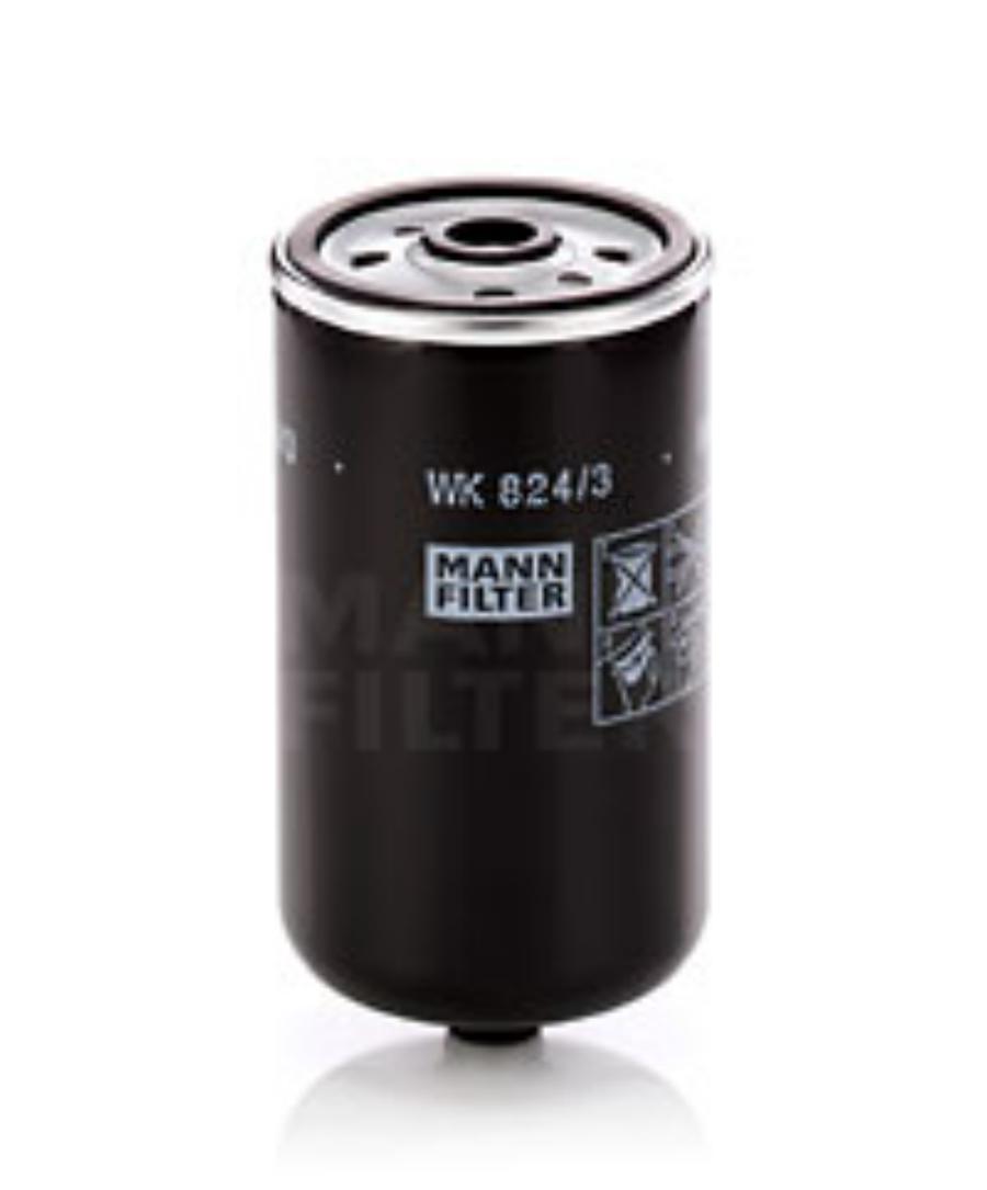 

Фильтр Топливный Mann Wk 824/3 MANN-FILTER арт. WK 824/3