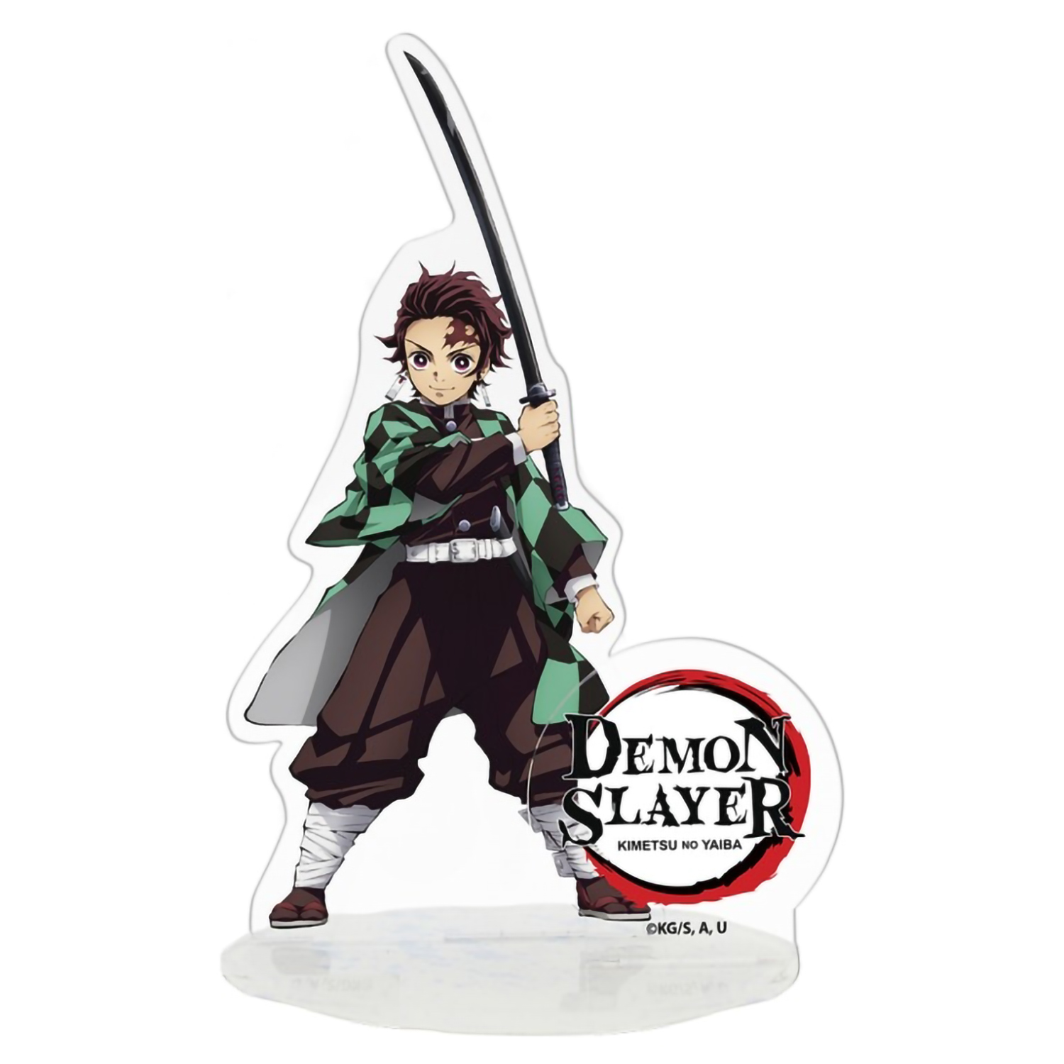 фото Фигурка акриловая demon slayer - acryl - tanjiro 9cm abyacf001 abystyle