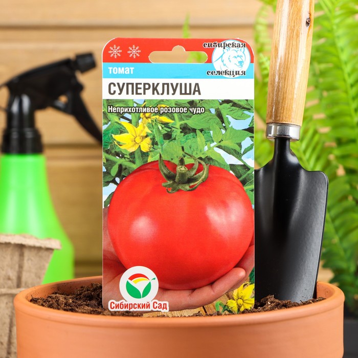 

Семена томат Суперклуша Сибирский сад Р00007766 40 уп.
