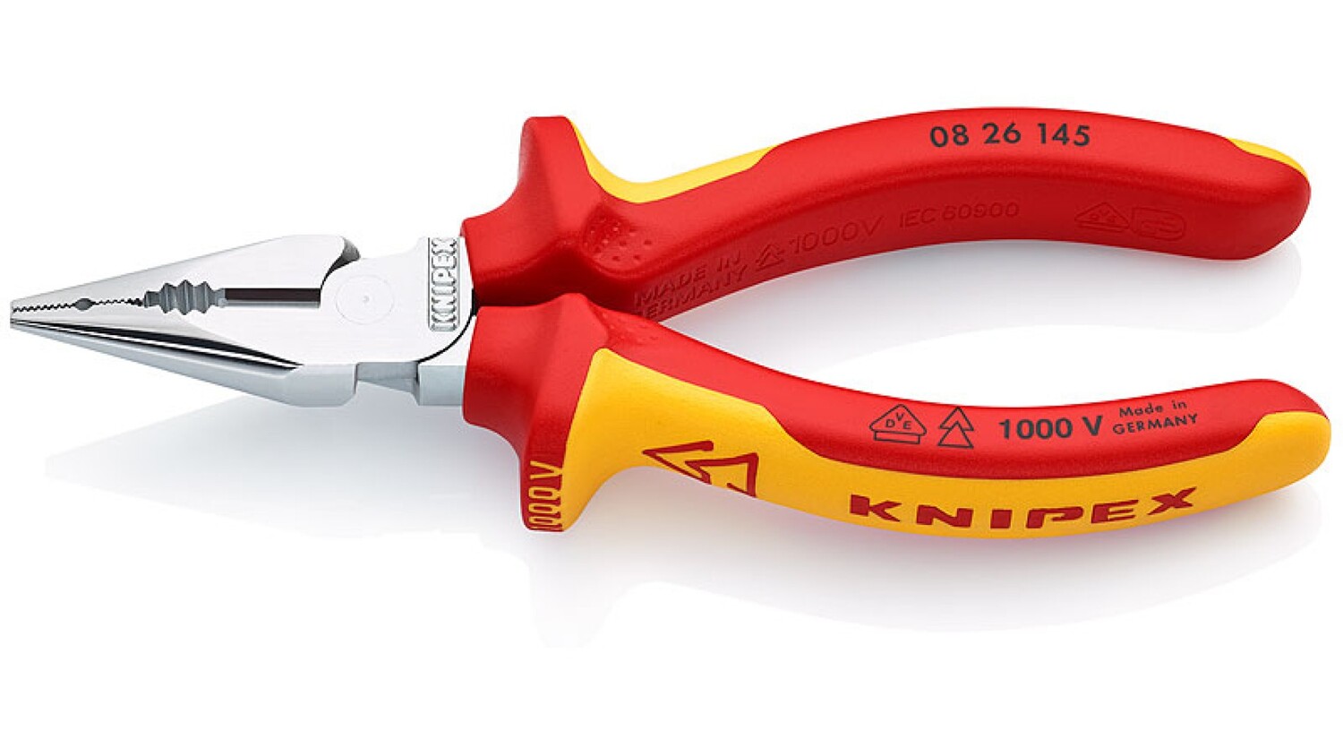 

Плоскогубцы Knipex KN-0826145TBK VDE, 145 мм, KN-0826145TBK