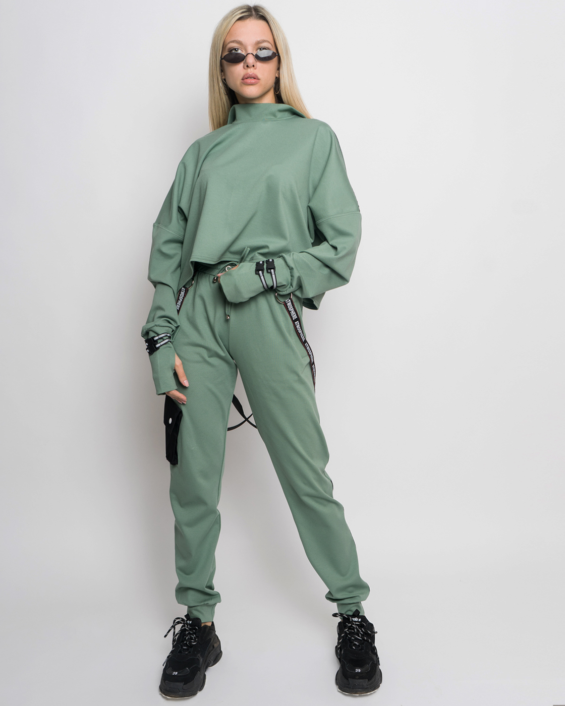 

Костюм женский MALAEVA SD2001 зеленый S/M, SD2001