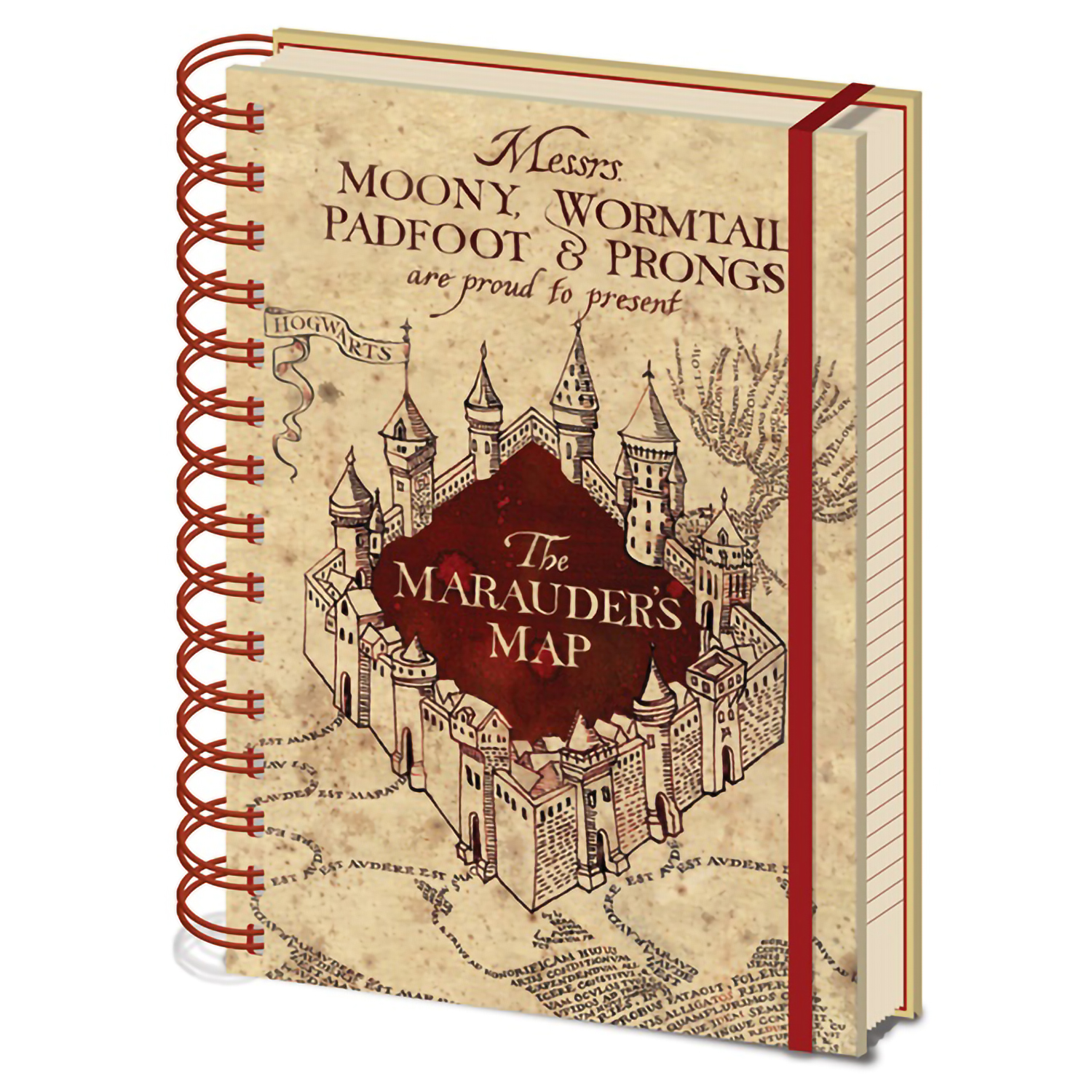 фото Записная книжка harry potter (the marauders map) a5 wiro sr72325 pyramid