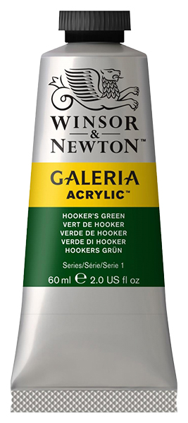 

Краска акриловая Winsor&Newton Galeria 60 мл зеленый хункер