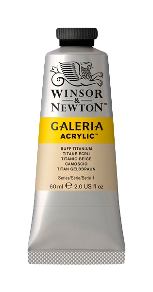 

Краска акриловая Winsor&Newton Galeria 60 мл слоновая кость, Белый