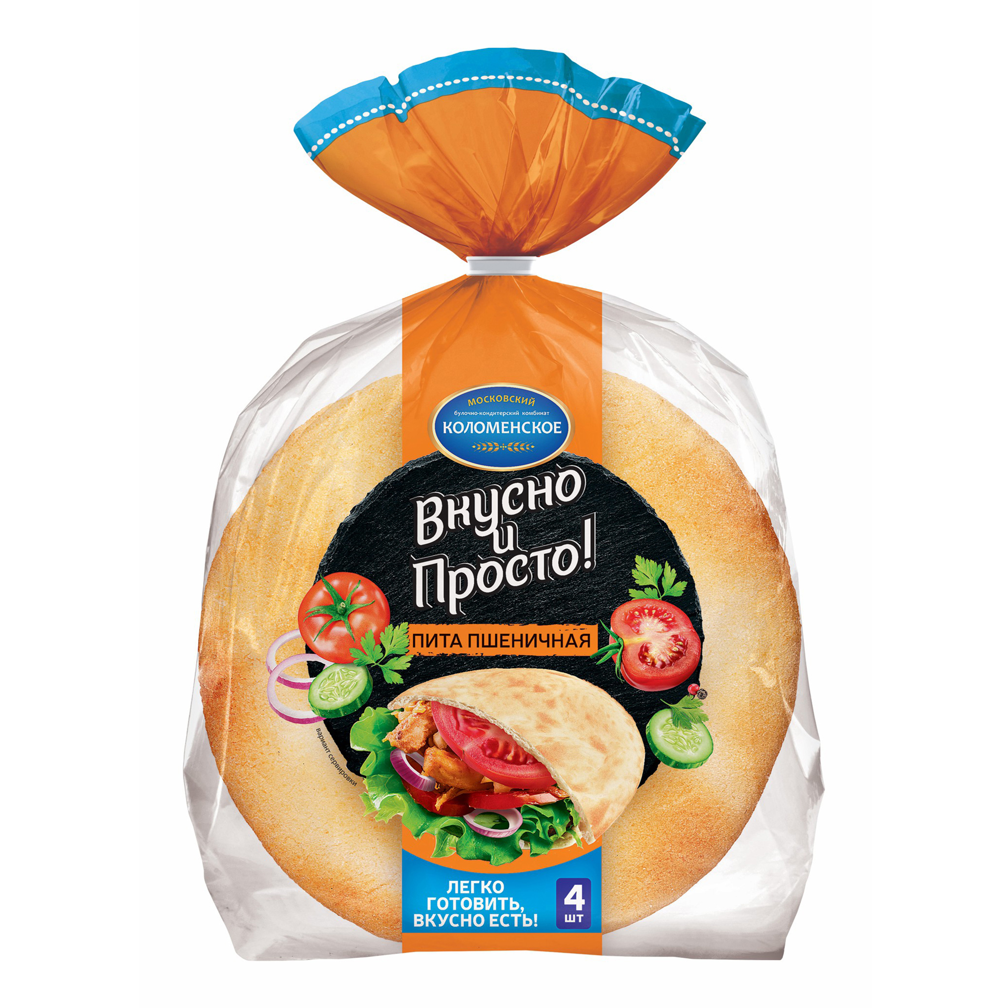 

Пита Вкусно и Просто! пшеничная 320 г