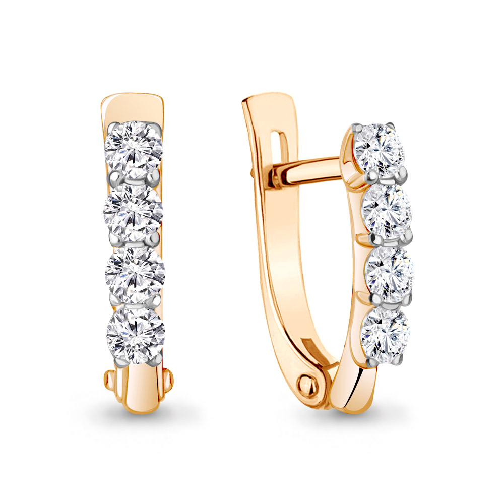 

Серьги из красного золота с бриллиантом Aquamarine Aquamarine 942830к_585_кз, 942830к_585_кз
