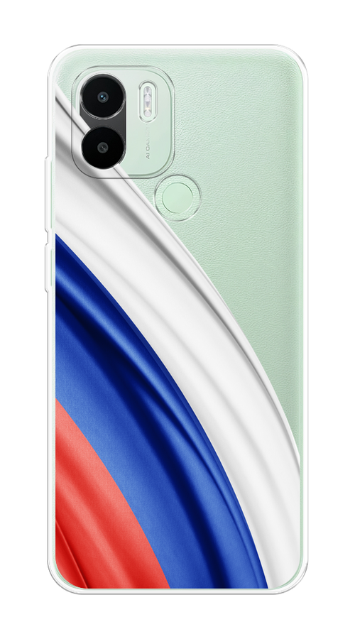 

Чехол на Xiaomi Redmi A1+/Redmi A2+/Poco C51/C50 "Флаг России уголок", Белый;синий;красный;прозрачный, 316750-1