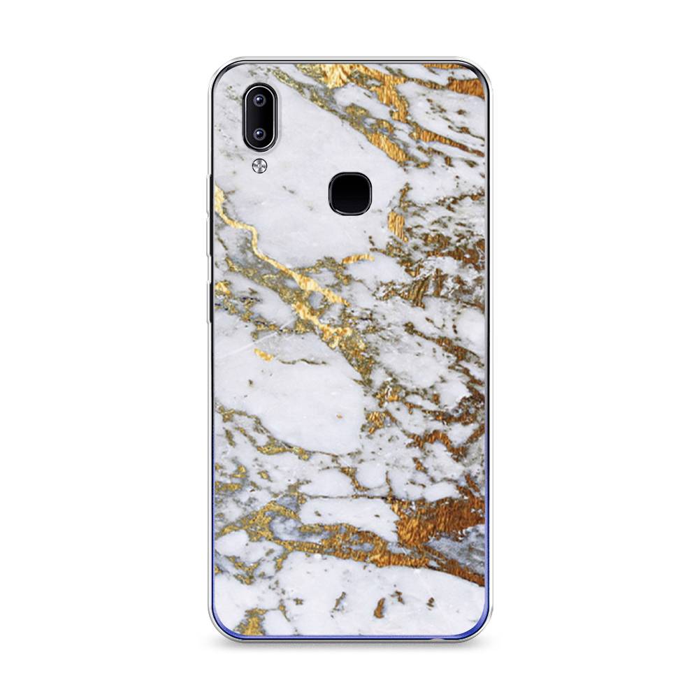 

Чехол Awog на Realme Q3 "Белый мрамор", 256450-3