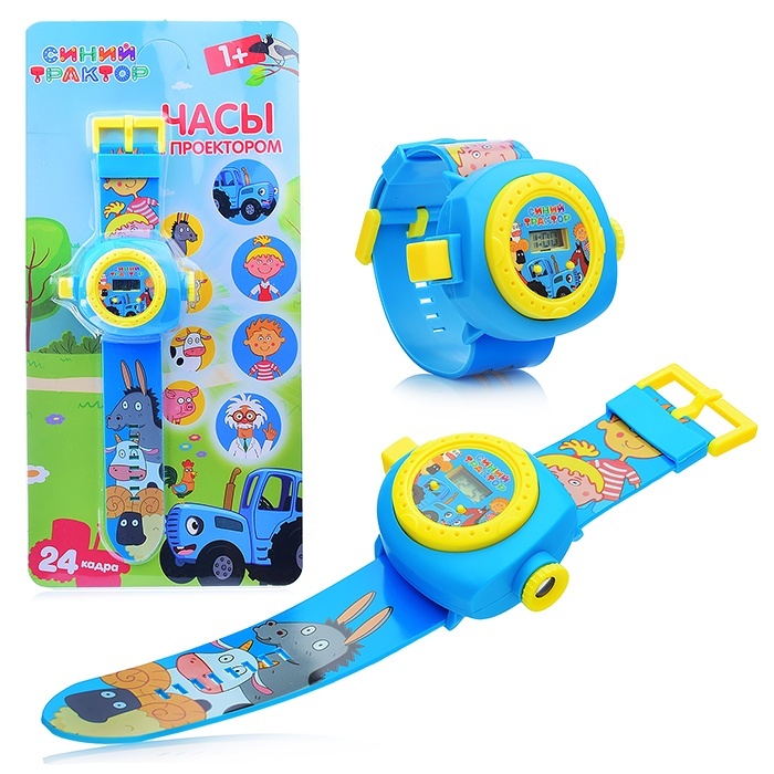 

Умка развивающие "Синий трактор" 24 кадра на блистере