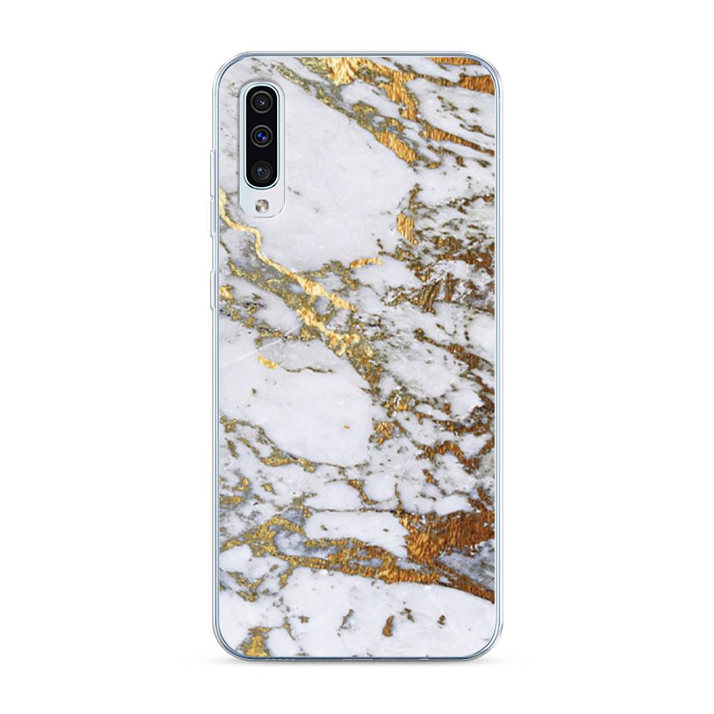 

Чехол Awog на Samsung Galaxy A30s/A50 "Белый мрамор", 28850-3