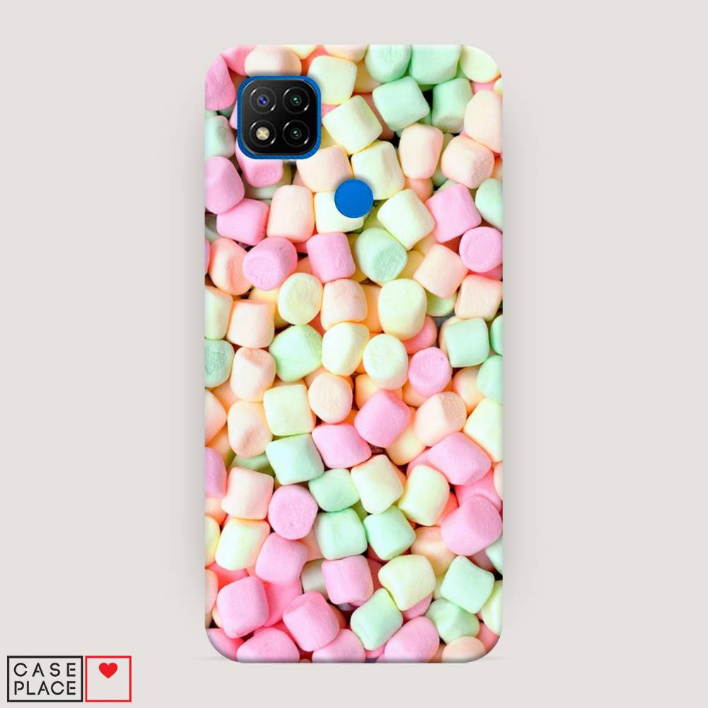 фото Пластиковый чехол "marshmallows" на xiaomi redmi 9c awog