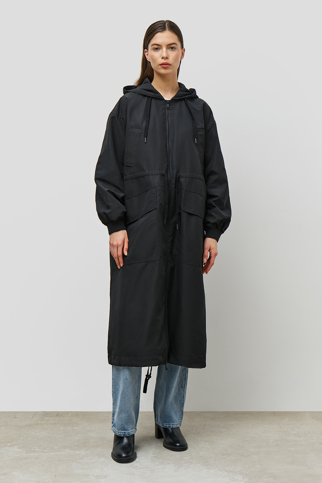 

Плащ женский Baon B0823001 черный 2XL, B0823001