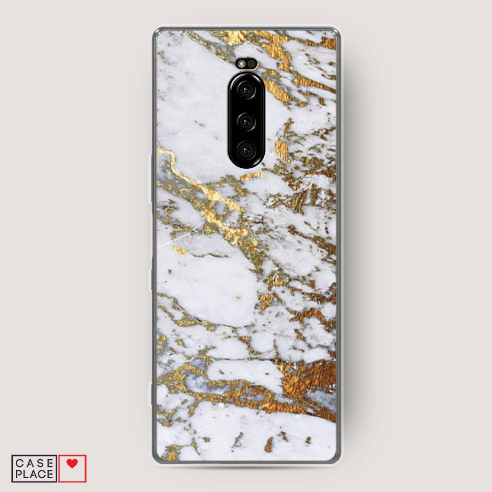 

Чехол Awog на Sony Xperia 1/XZ4 "Белый мрамор", 54250-3