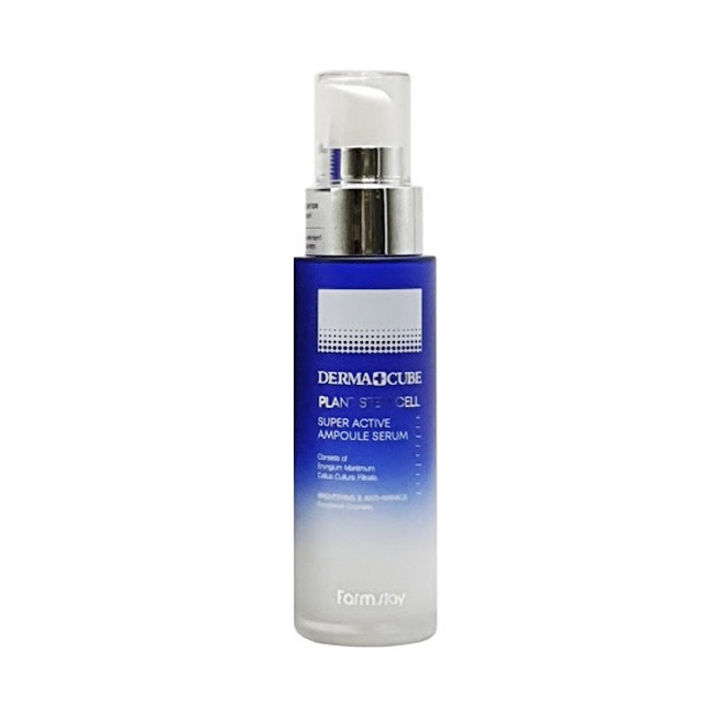 

Сыворотка для лица FarmStay Derma Cube Plant Stem Cell Super Active Ampoule Serum, Сыворотка