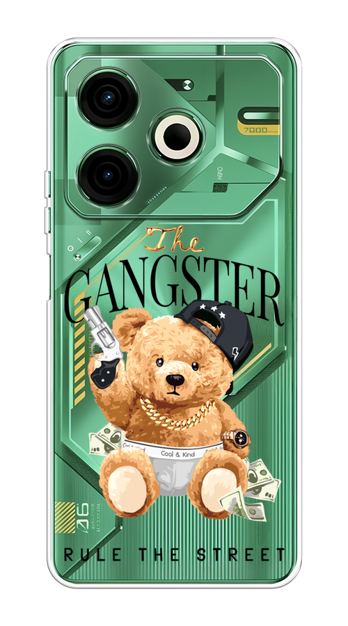 

Чехол на Tecno Pova 6 Neo "The Gangster", Бежевый;серый;черный, 309050-1