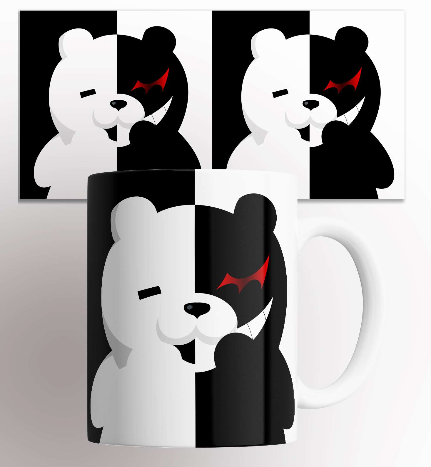 

Кружка с принтом аниме anime monokuma drae 330 мл, Кружка с принтом Аниме/Anime Monokuma Drae. 330 мл