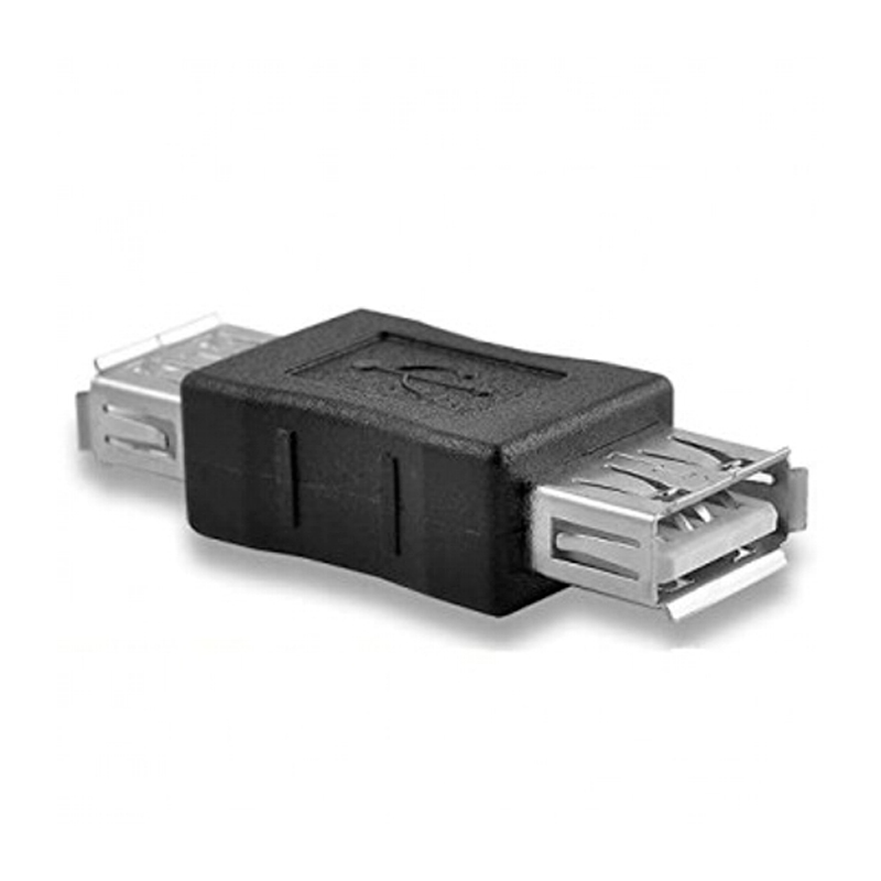 

Переходник KS-IS USB - USB розетка-розетка м (KS-487) черный