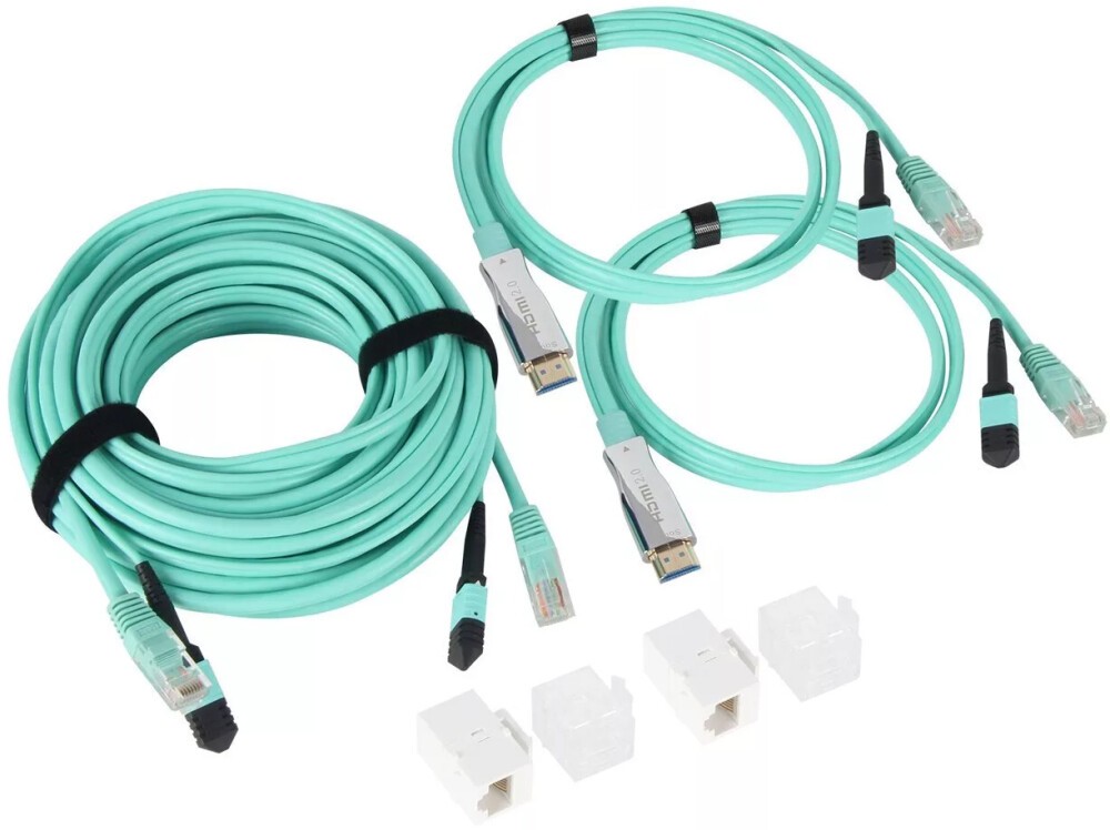 VCOM Telecom Сетевая Оптическая кабельная система HDMI2.0V VCOM 30M <D3745-30.0>