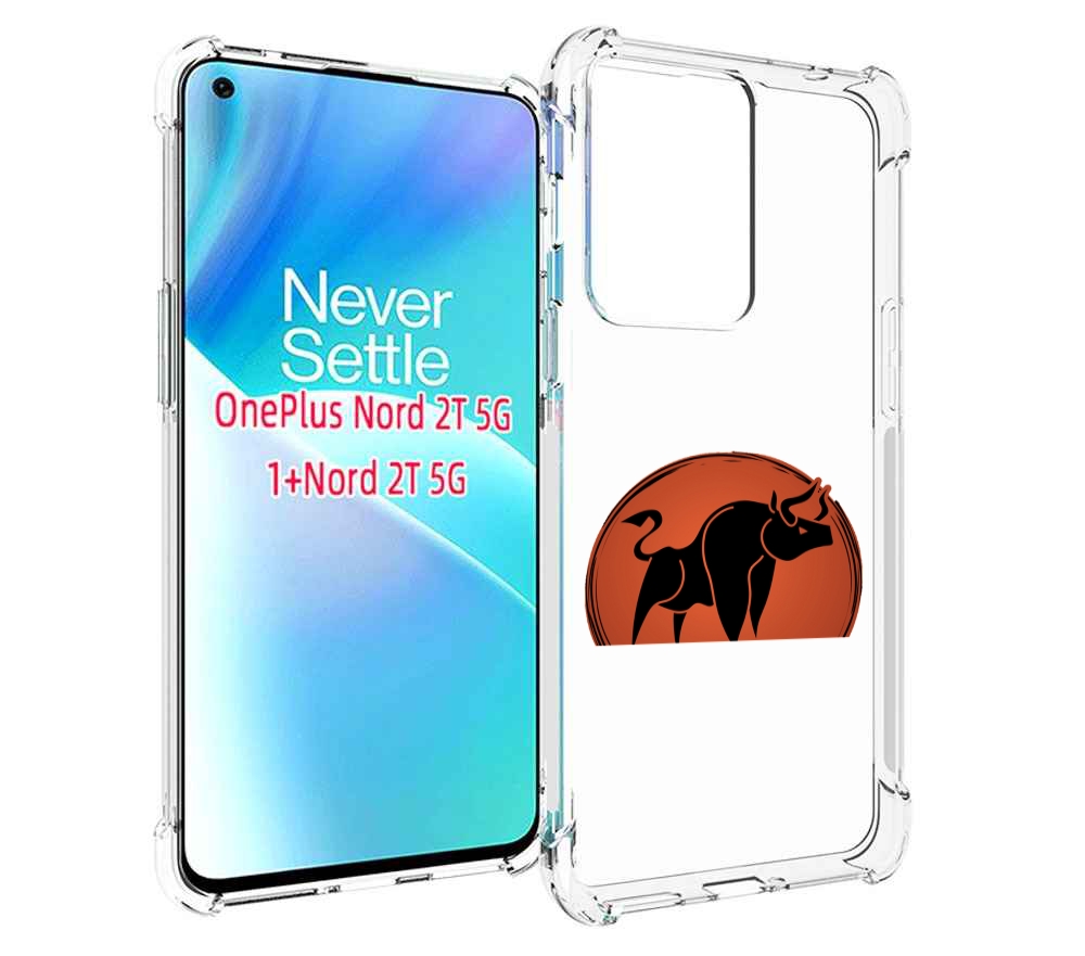 

Чехол MyPads Бык-2 для OnePlus Nord 2T, Прозрачный, Tocco