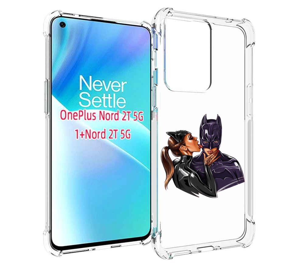 

Чехол MyPads Бэтман для OnePlus Nord 2T, Прозрачный, Tocco
