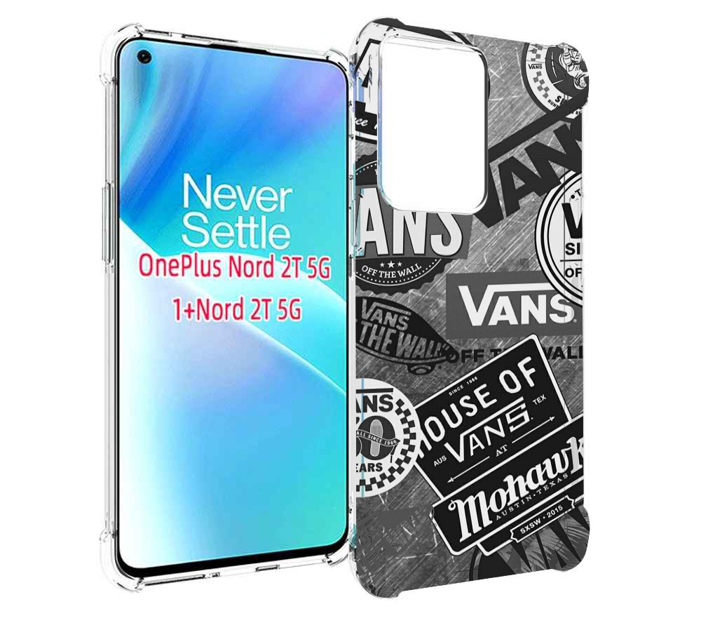 

Чехол MyPads Ванс-постер для OnePlus Nord 2T, Прозрачный, Tocco