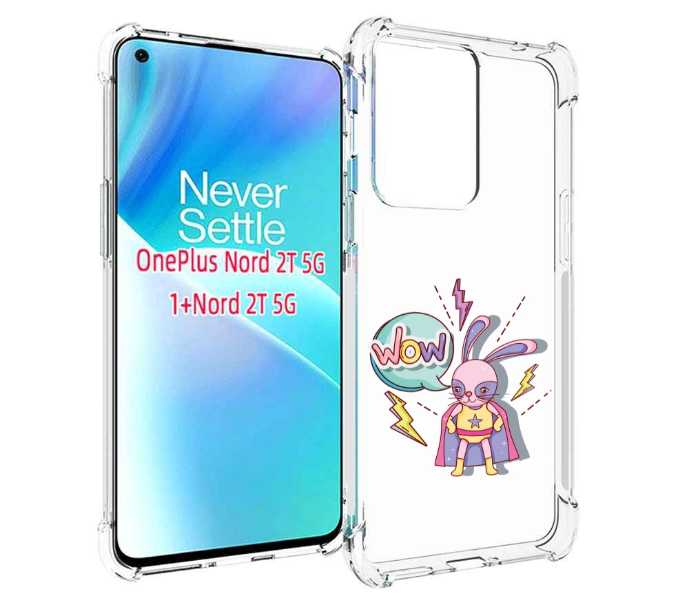 

Чехол MyPads Вау для OnePlus Nord 2T, Прозрачный, Tocco