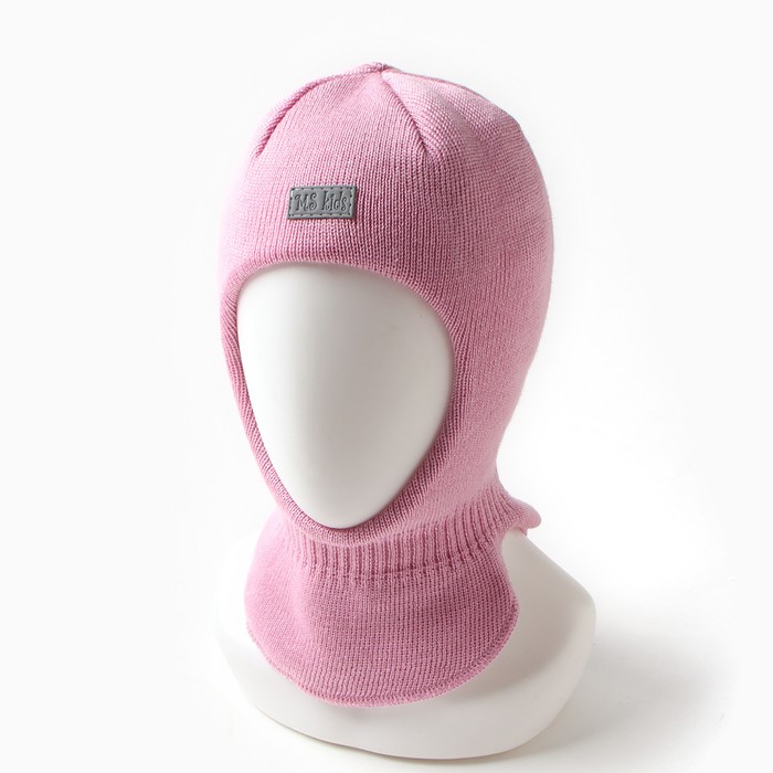 

Балаклава детская Мегашапка MS Kids, розовый, 50-52, MS Kids