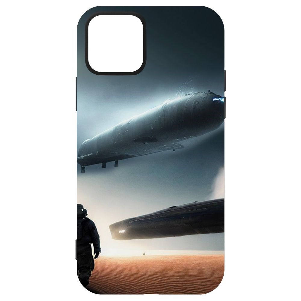 

Чехол-накладка Софт Пора лететь для iPhone 12 Pro, Черный
