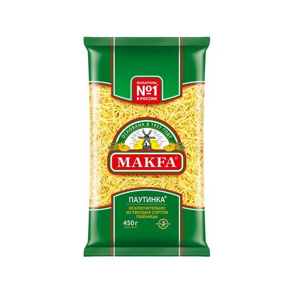 

Макаронные изделия Makfa Вермишель-паутинка 500 г