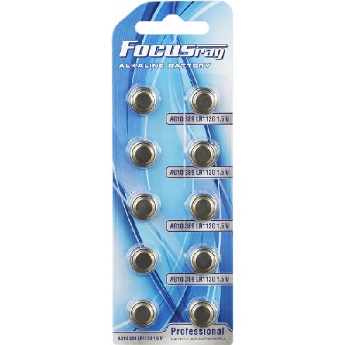 

Дисковая батарейка FOCUSray AG10 LR1130