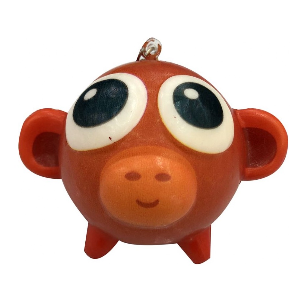 

Игрушка-антистресс М-м-мняшка Squishy. Шарики-звери. Свинка