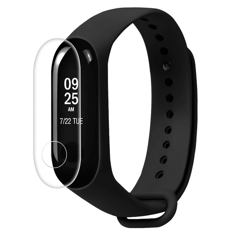 Защитная пленка для фитнес-браслета Xiaomi Mi Band 3 прозрачная