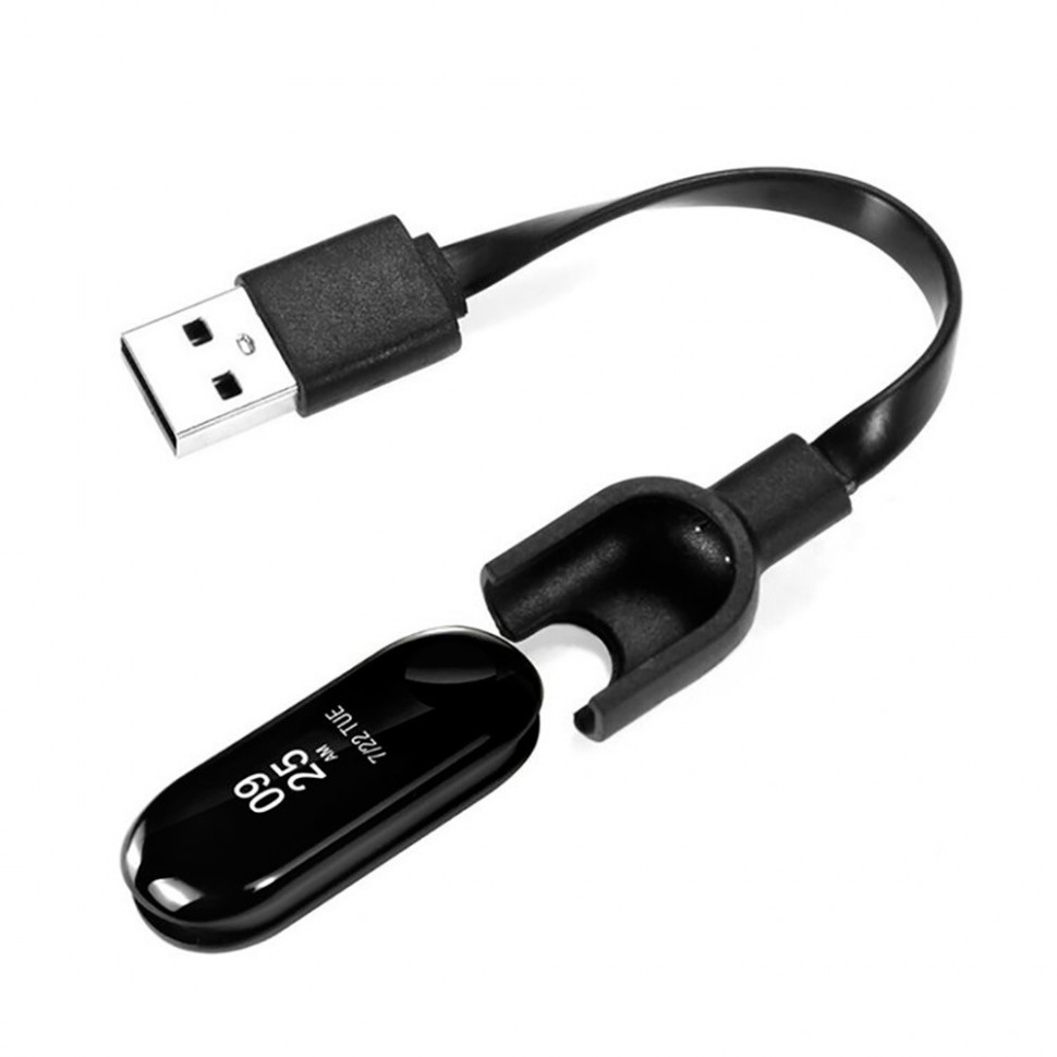 

Зарядка для фитнес-браслета Xiaomi Mi Band 3 черный