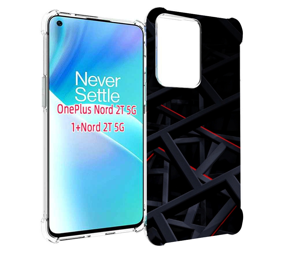 

Чехол MyPads Геометрия для OnePlus Nord 2T, Прозрачный, Tocco