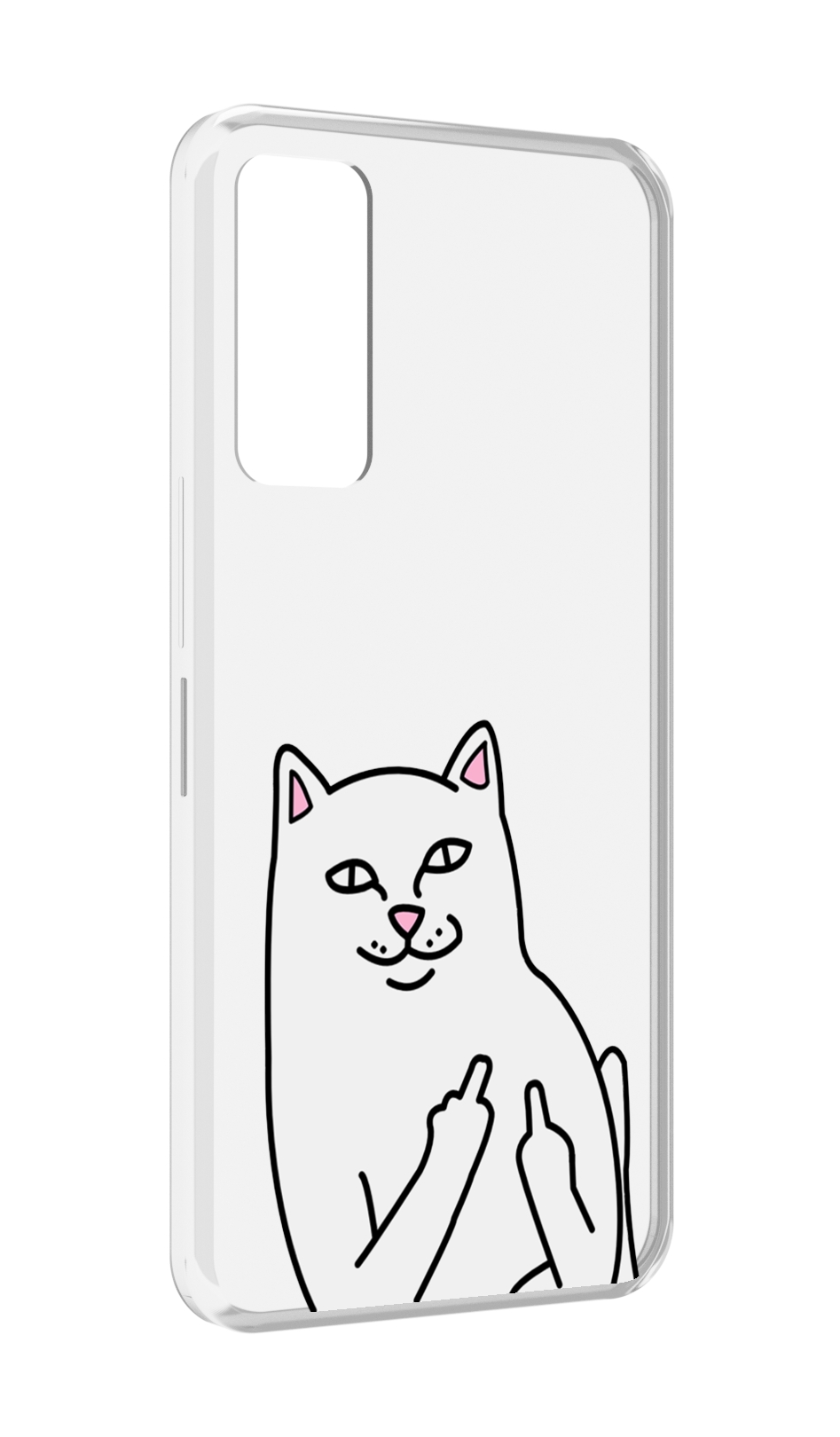 

Чехол MyPads котяра для TCL 30 / TCL 30 5G / TCL 30+ plus, Прозрачный, Tocco
