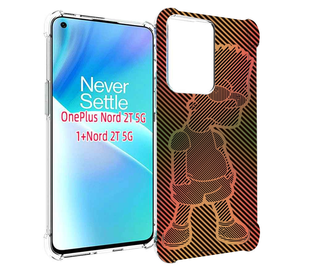 

Чехол MyPads Графический-Барт-Симпсон для OnePlus Nord 2T, Прозрачный, Tocco