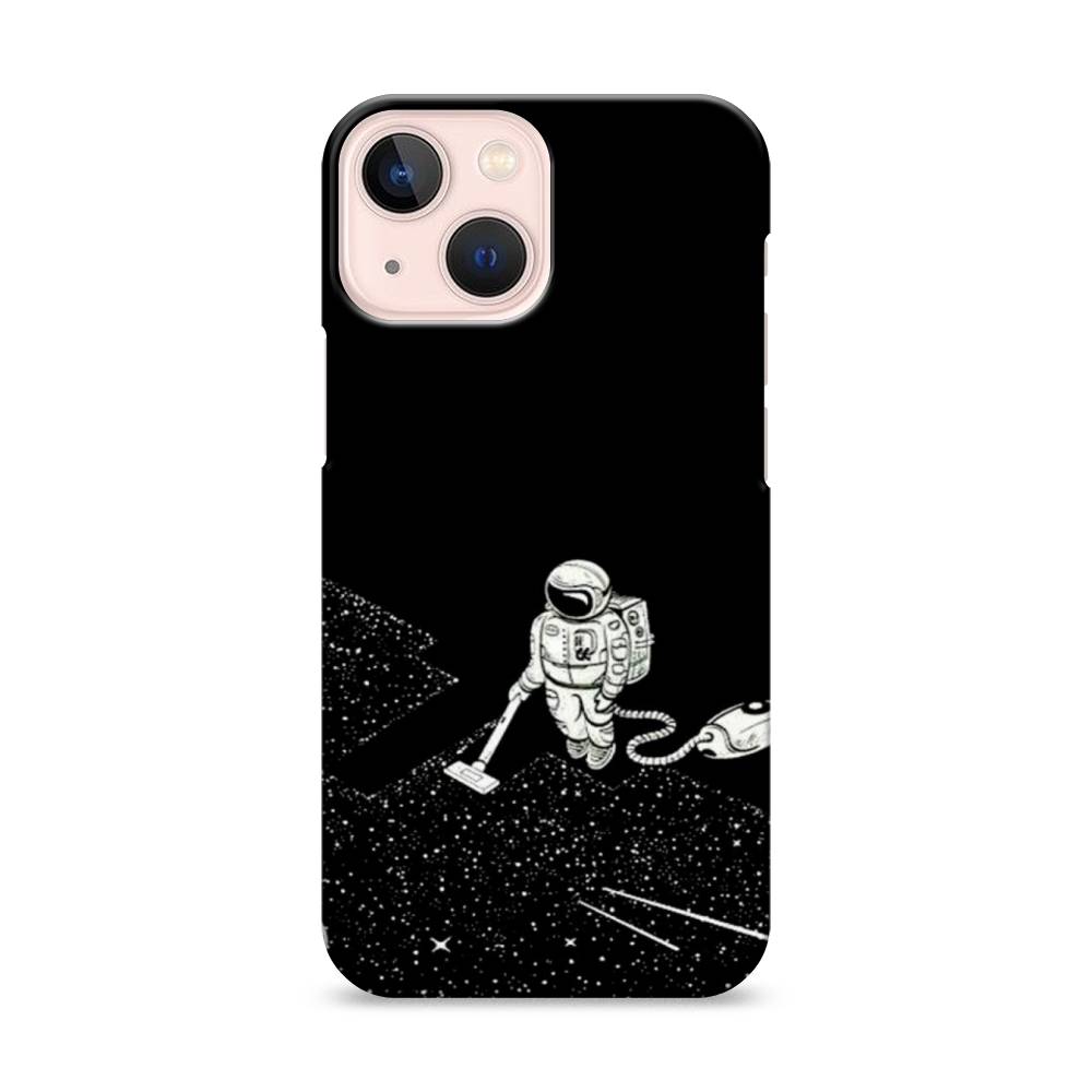 

Пластиковый чехол "Космонавт с пылесосом" на Apple iPhone 13 mini, 14120-3