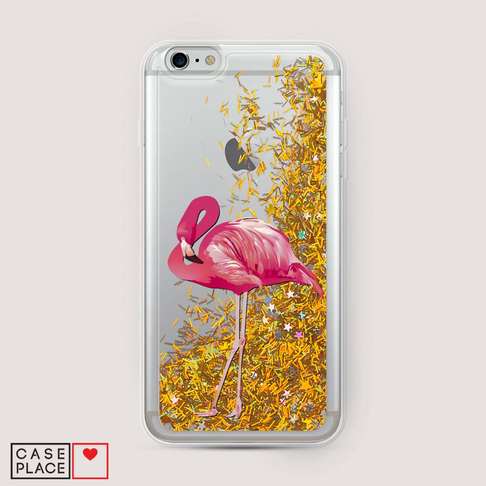 

Чехол Awog на Apple iPhone 6 Plus / Айфон 6 Plus "Застенчивый фламинго", 10590-1